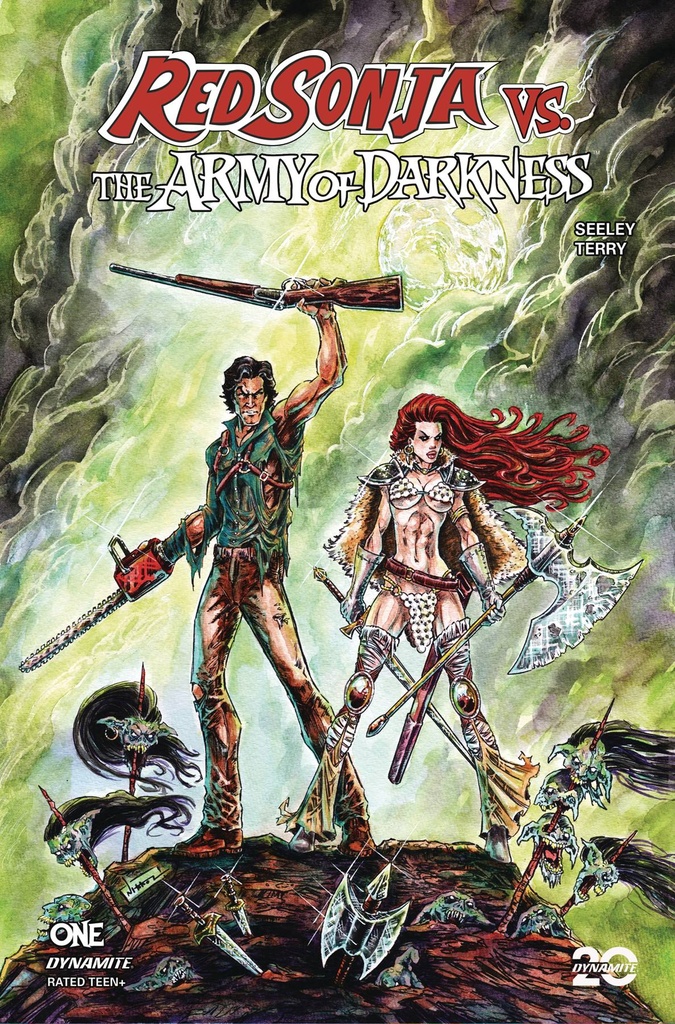 Red Sonja vs. The Army of Darkness #1 (Cover D Nikkol Jelenic)
