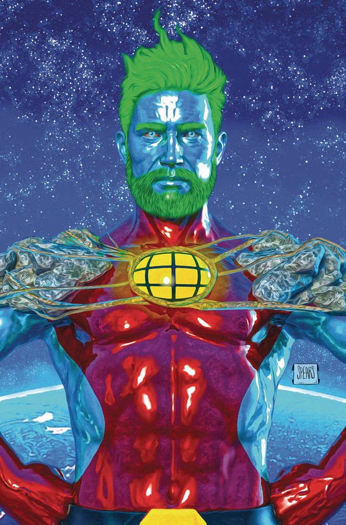 Captain Planet #1 (Cover I Mark Spears Metal Premium Variant)