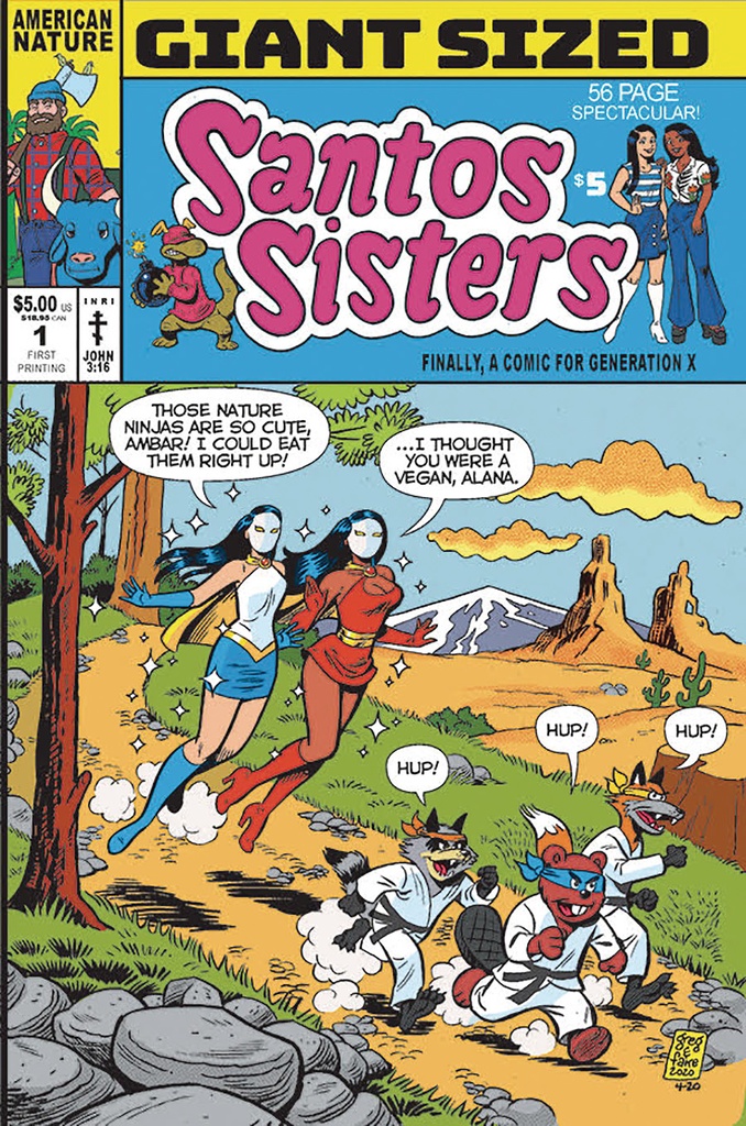 Santos Sisters #1 (Giant Sized Cover A)