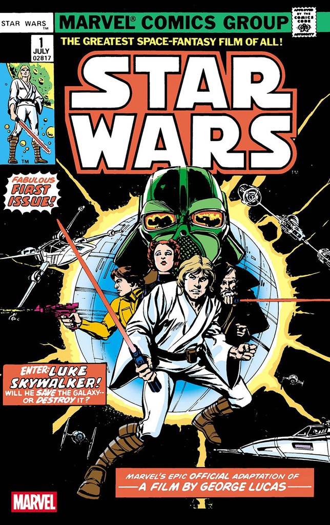 Star Wars #1 (2025 Facsimile Edition Foil Variant)