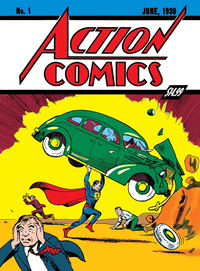 Action Comics #1 (Superman Day 2025 Golden Age Sized Facsimile Edition Foil Variant)
