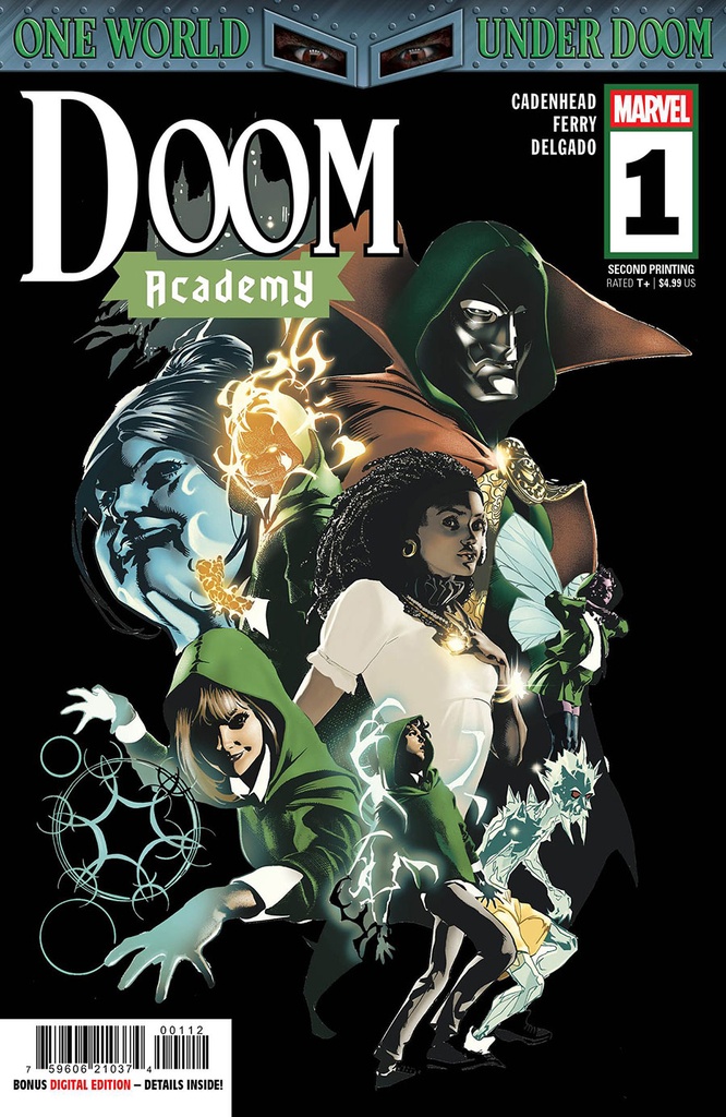 Doom Academy #1 of 5 (2nd Printing Pablo Villalobos Variant)