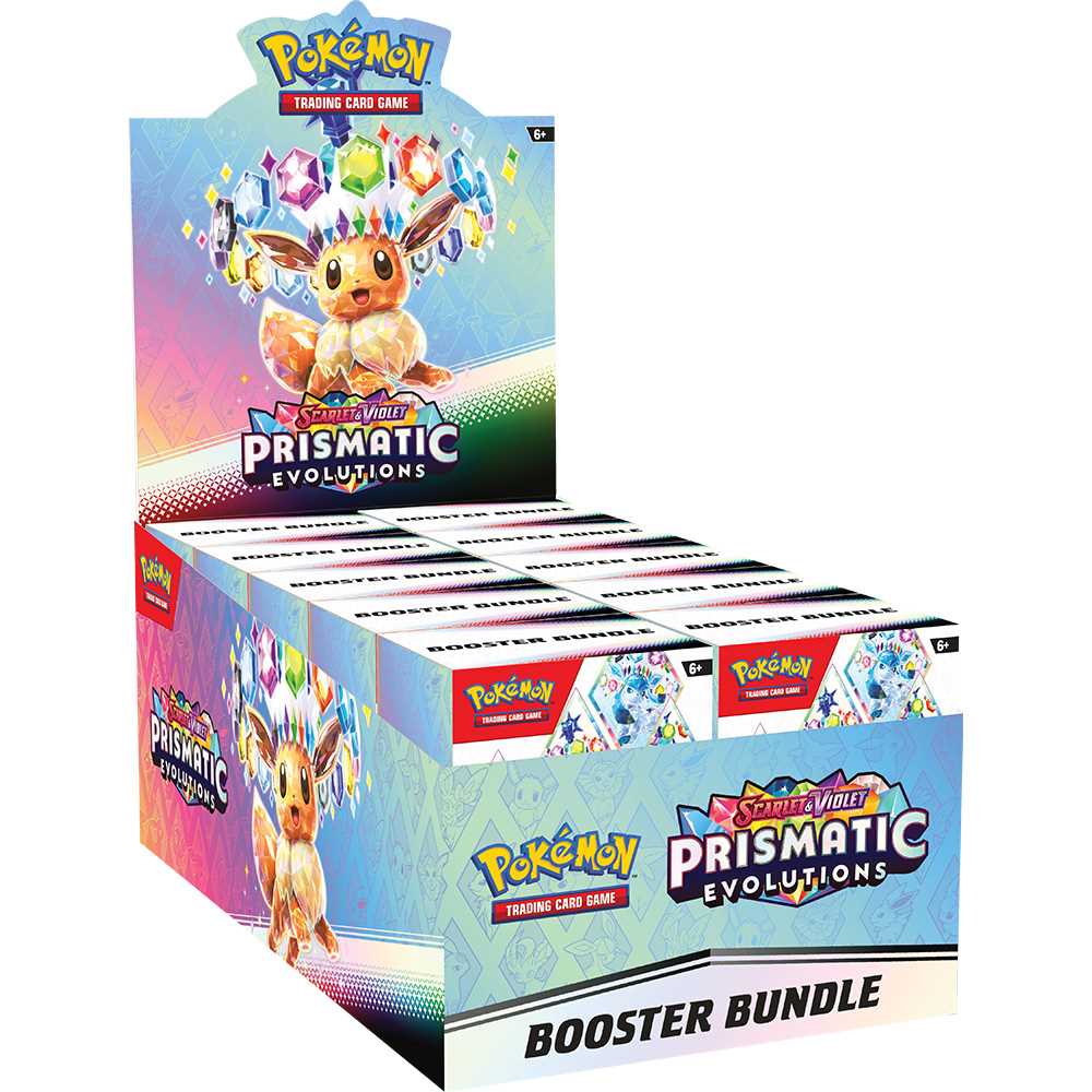 Pokémon - Scarlet & Violet 8.5: Prismatic Evolutions - Booster Bundle (10 boxes)