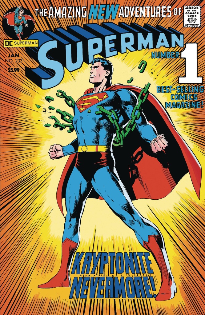 Superman #233 (Facsimile Edition Cover C Neal Adams Foil Variant)