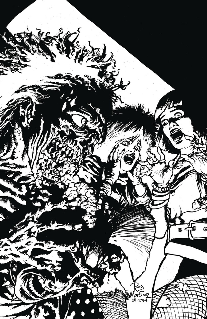 Return of the Living Dead #3 (Roy Alan Martinez B&W Limited Variant)