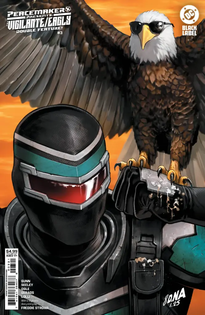 Peacemaker Presents: The Vigilante/Eagly Double Feature #3 of 5 (Cover B David Nakayama Card Stock Variant)