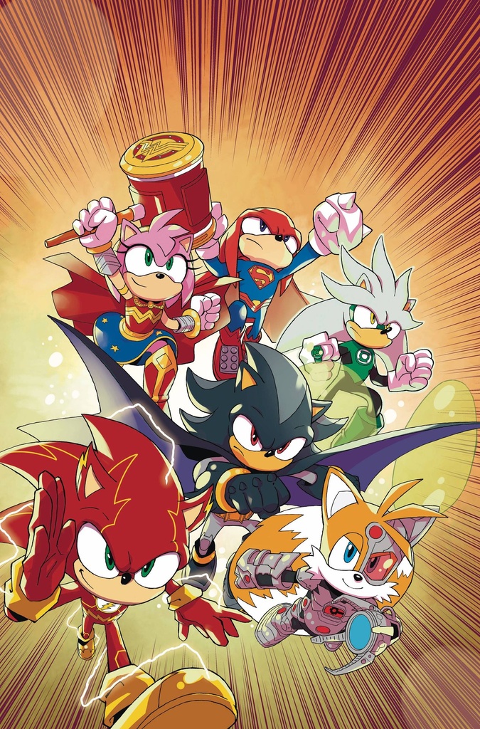 DC x Sonic the Hedgehog #3 of 5 (Cover A Pablo M Collar)