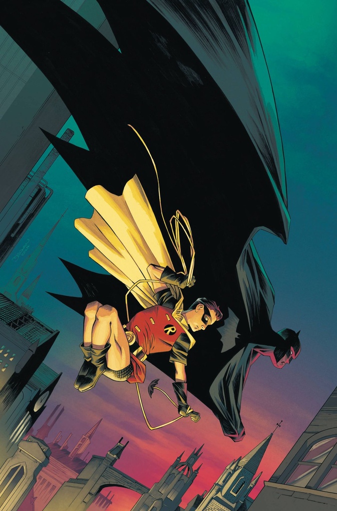 Batman and Robin: Year One #7 of 12 (Cover B Declan Shalvey Card Stock Variant)