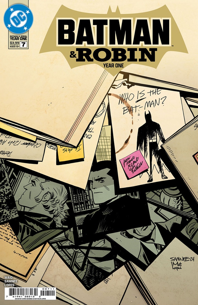 Batman and Robin: Year One #7 of 12 (Cover A Chris Samnee)