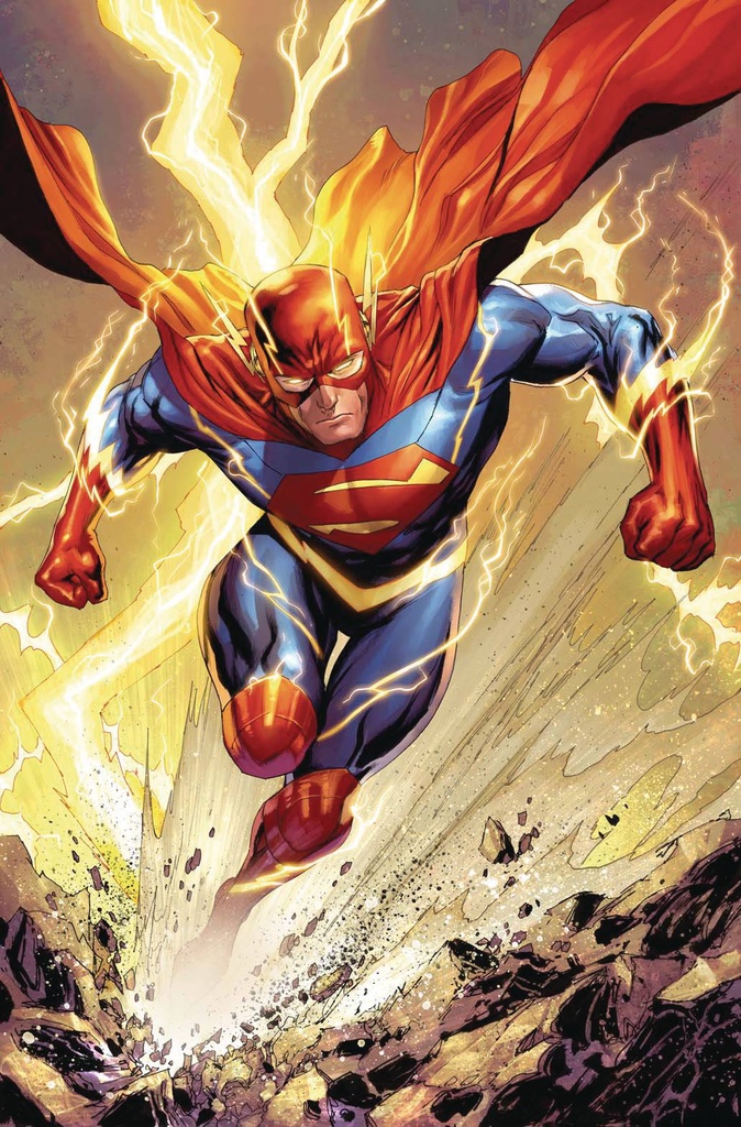 The Flash #21 (Cover D Tyler Kirkham Supersmash-Up Card Stock Variant)