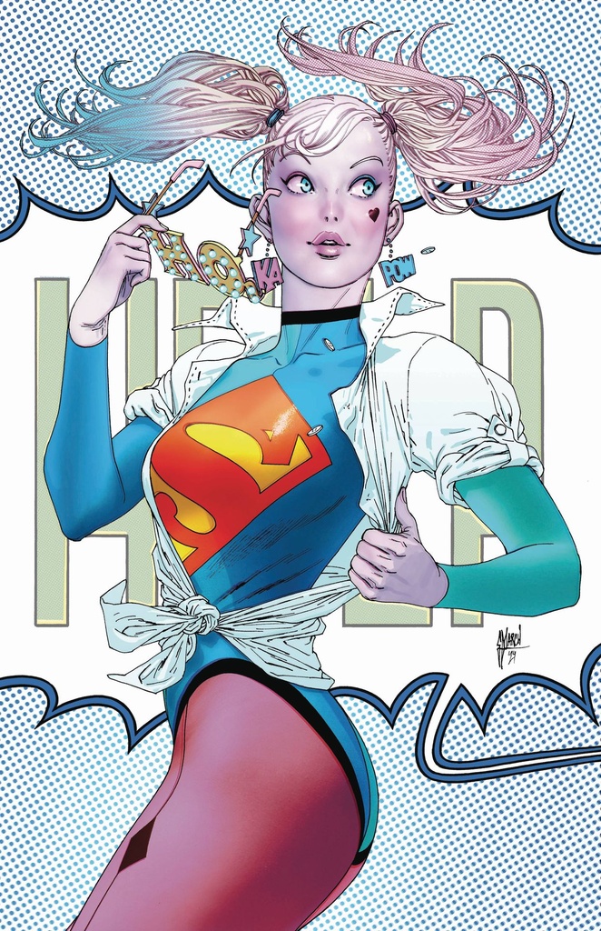 Harley Quinn #51 (Cover D Guillem March Supersmash-Up Card Stock Variant)
