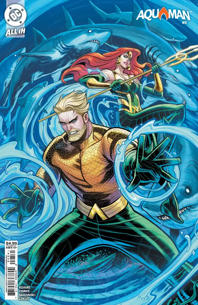 Aquaman #5 (Cover C Elizabeth Torque Card Stock Variant)