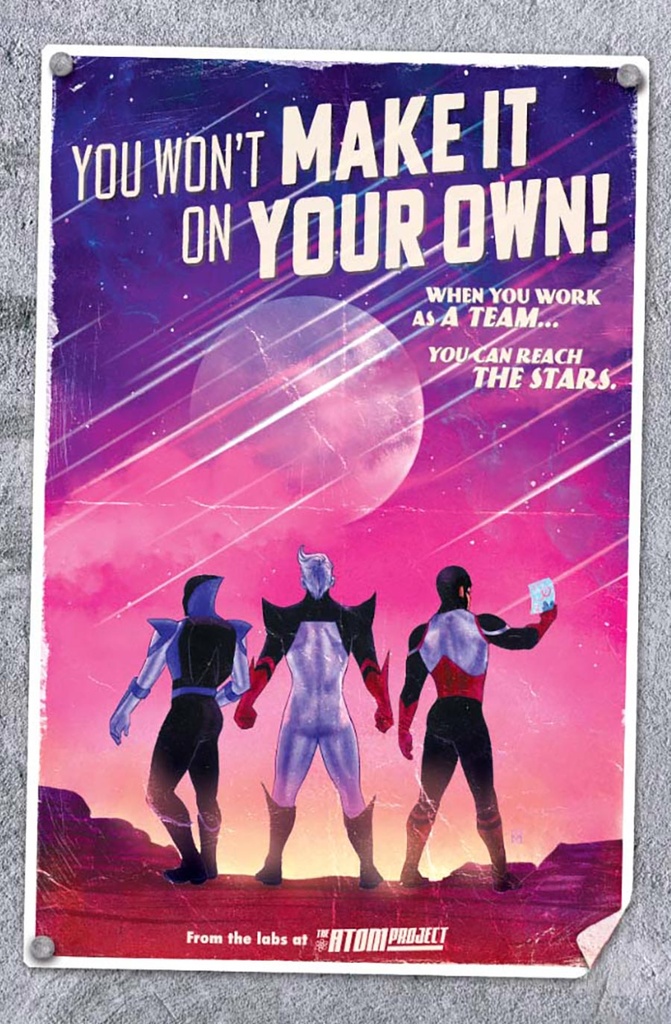 Justice League: The Atom Project #5 of 6 (Cover C Kevin Wada Card Stock Variant)