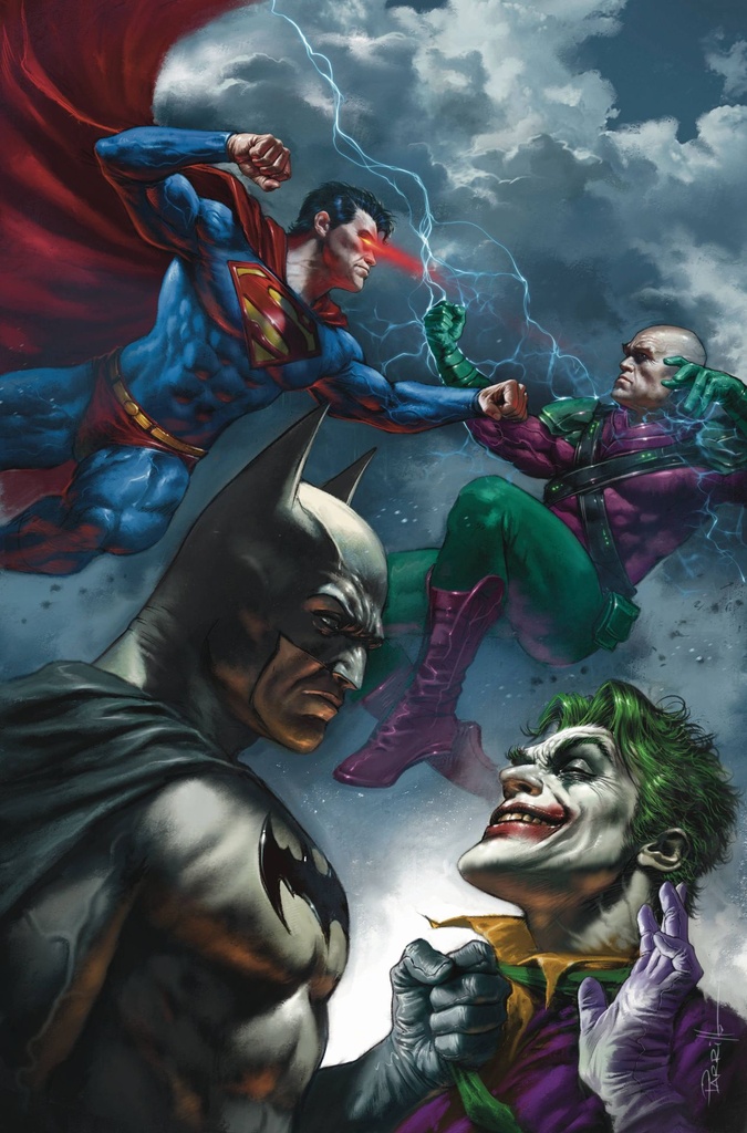 Batman/Superman: Worlds Finest #39 (Cover B Lucio Parrillo Card Stock Variant)