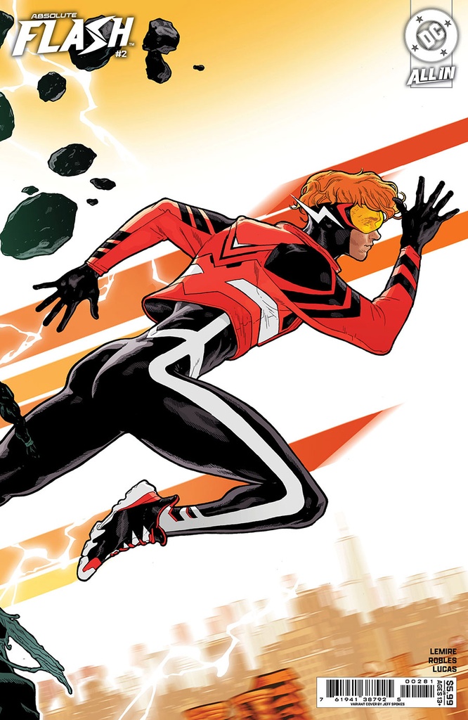 Absolute Flash #2 (Cover G Jeff Spokes Connecting Card Stock Variant)