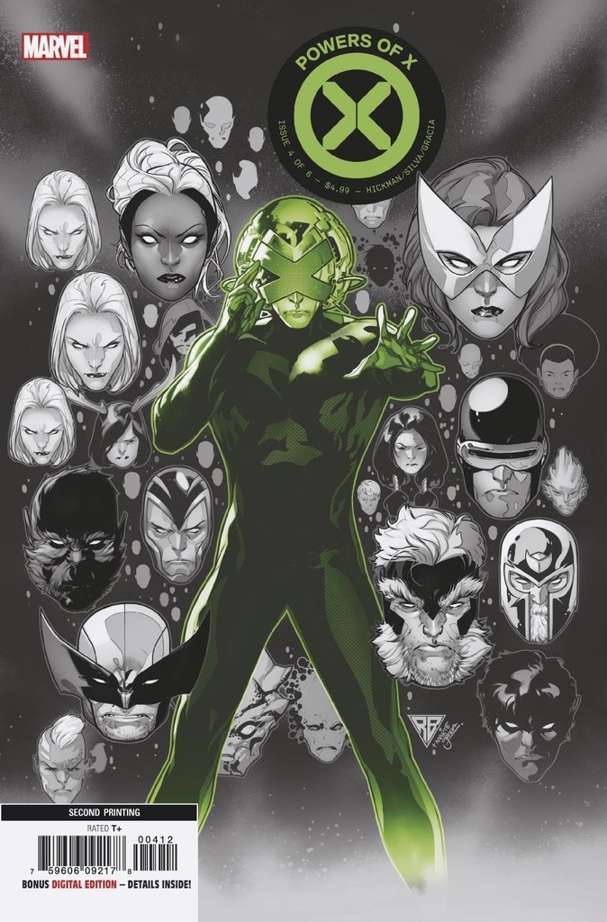 Powers Of X #4 of 6 (2nd Printing Silva Variant)
