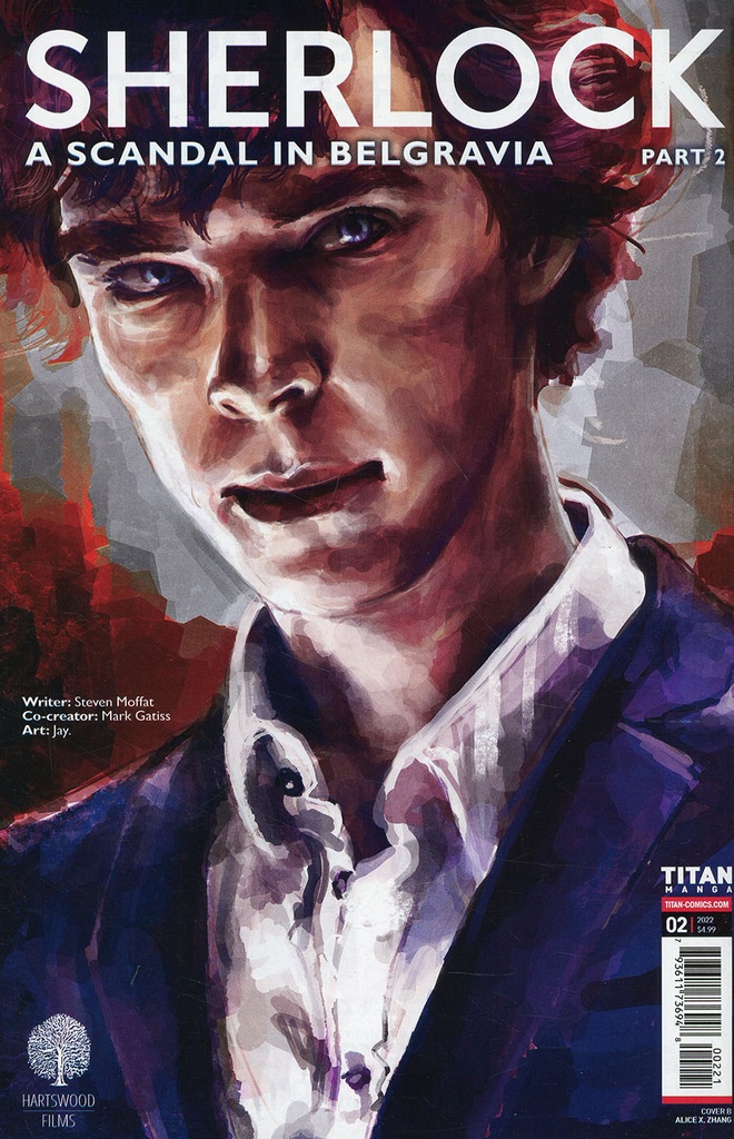 Sherlock: A Scandal in Belgravia Part 2 #2 (Cover B Alice X Zhang)
