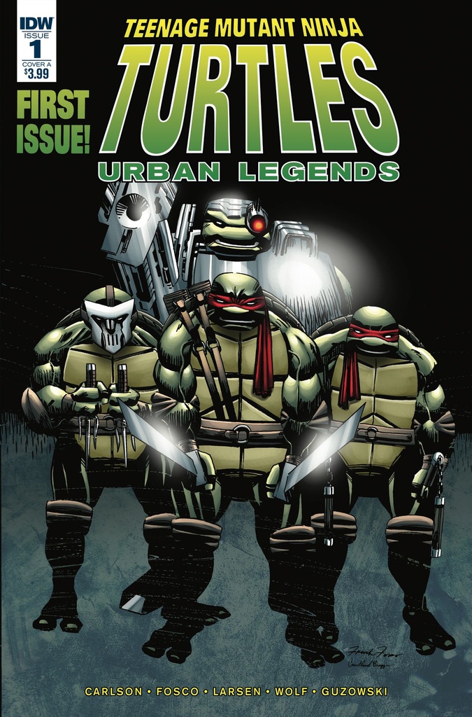 Teenage Mutant Ninja Turtles: Urban Legends #1 (Cover A Frank Fosco)