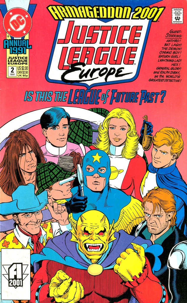 Justice League Europe Annual #2