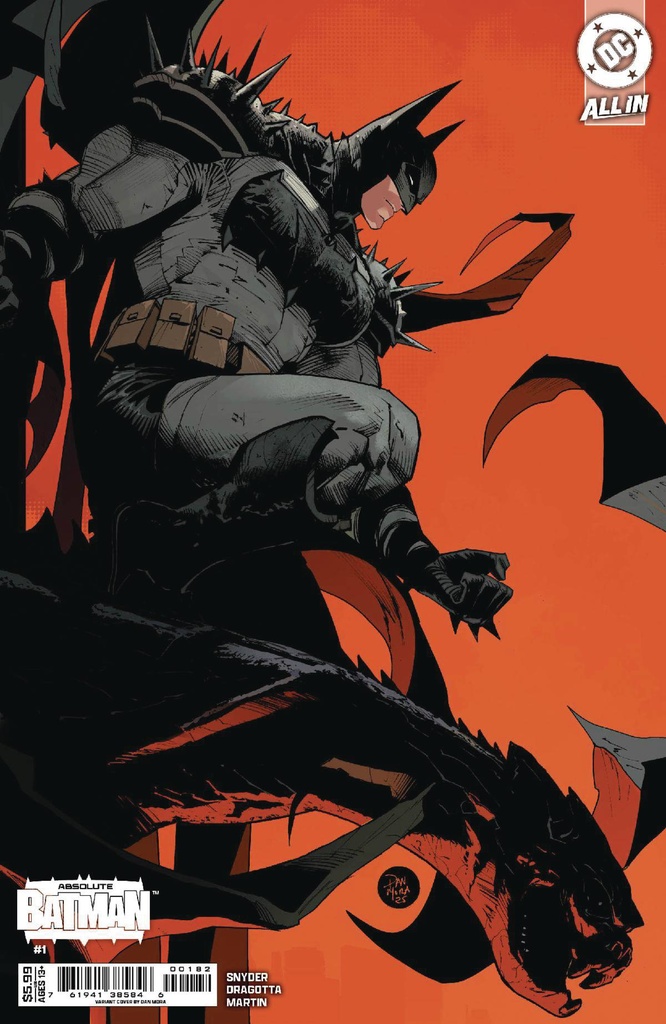 Absolute Batman #1 (6th Printing Cover B Dan Mora Card Stock Variant)