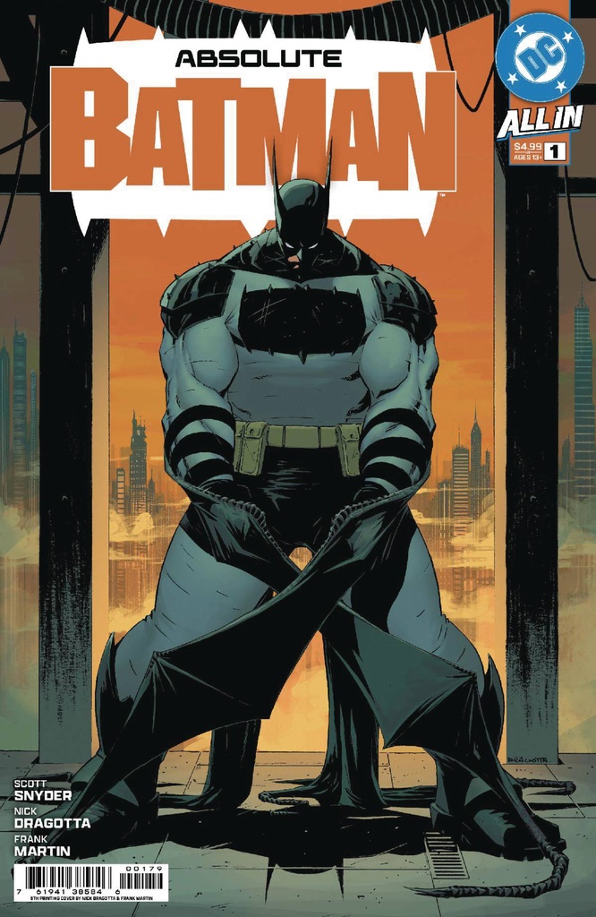 Absolute Batman #1 (6th Printing Cover A Nick Dragotta)