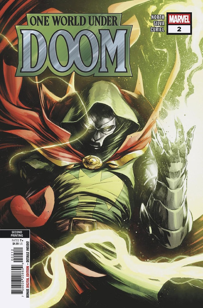 One World Under Doom #2 of 9 (2nd Printing Alessandro Cappuccio Variant)