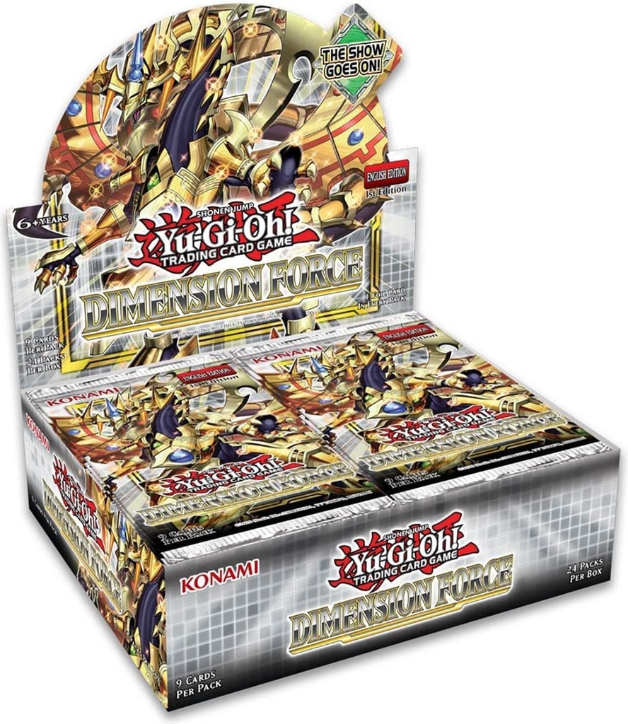 Yu-Gi-Oh! - Dimension Force Booster Box (24 packs)