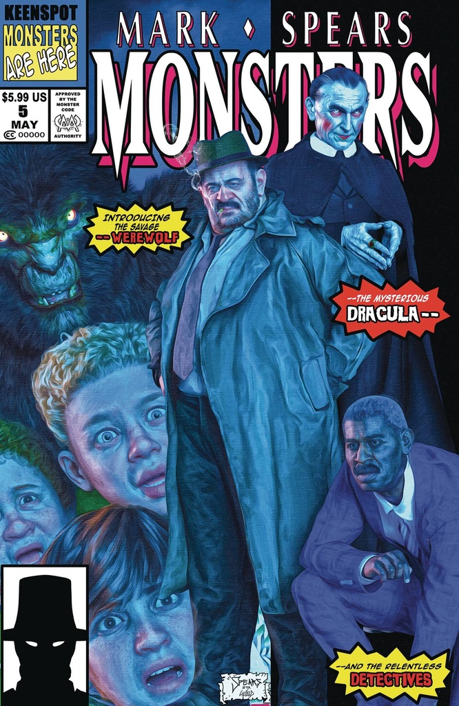 Mark Spears Monsters #5 (Cover D New Mutant #98 Homage Variant w/ Trading Card)