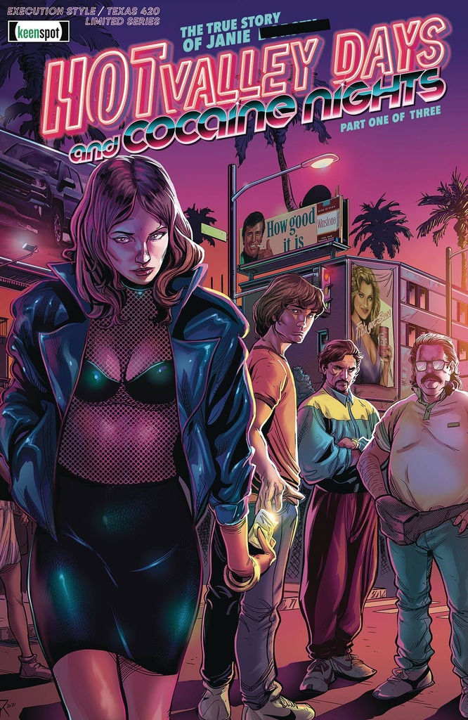 Hot Valley Days and Cocaine Nights #1 of 3 (Cover A Farid Karami)