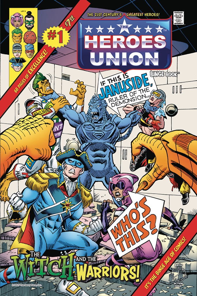 Heroes Union: The Witch and the Warriors #1 (Cover C Ron Frenz & Sal Buscema)