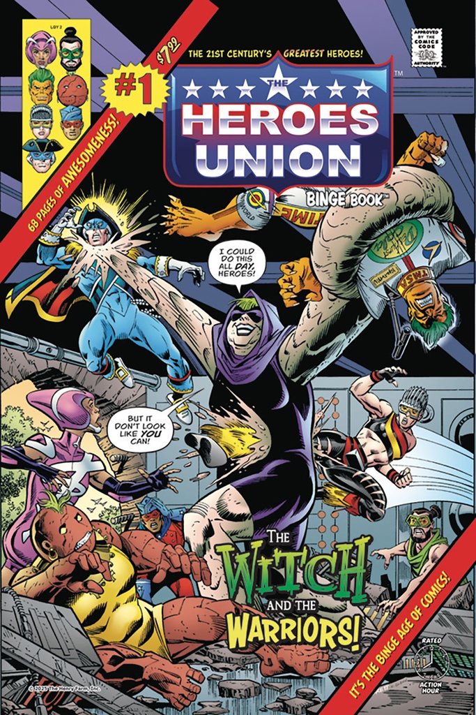 Heroes Union: The Witch and the Warriors #1 (Cover A Ron Frenz & Brett Breeding)