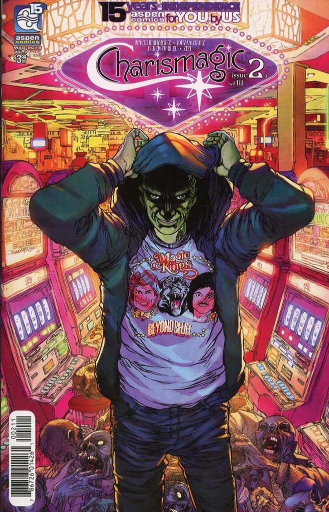Charismagic Vol. 3 #2 of 6 (Cover A Harvey Tolibao)