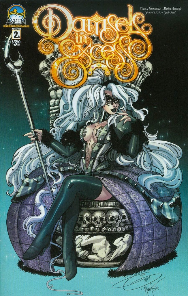 Damsels in Excess #2 (Cover B Jenevieve Broomall)