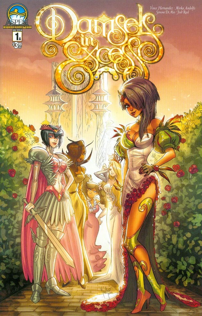 Damsels in Excess #1 (Cover A Mirka Andolfo)