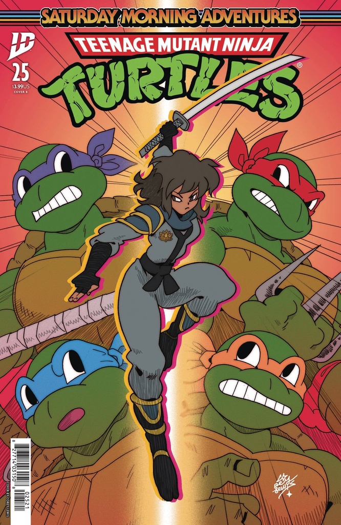 TMNT: Saturday Morning Adventures Continued #25 (Cover B Corey Lewis)