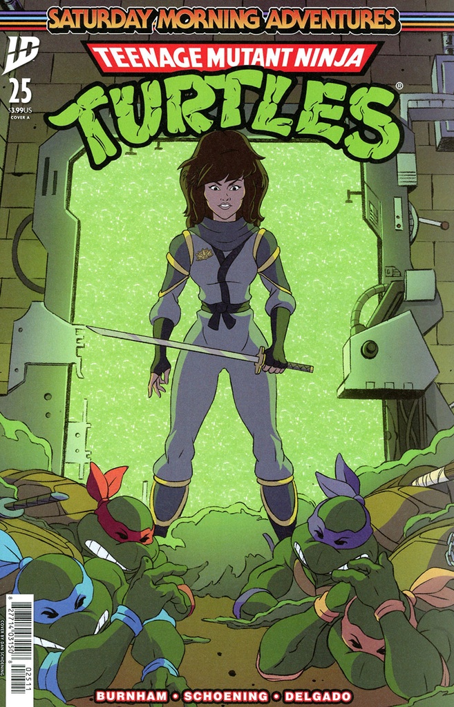 Teenage Mutant Ninja Turtles: Saturday Morning Adventures Continued #25 (Cover A Dan Schoening)