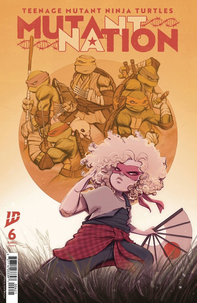 Teenage Mutant Ninja Turtles: Mutant Nation #6 (Cover B Vitor Cafaggi)