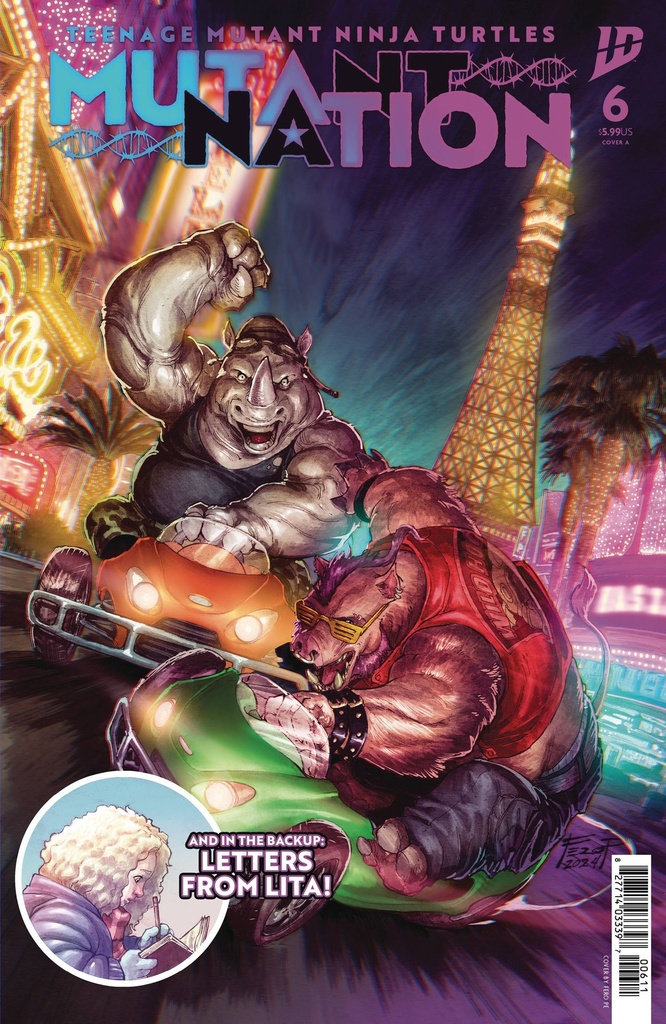 Teenage Mutant Ninja Turtles: Mutant Nation #6 (Cover A Fero Pe)