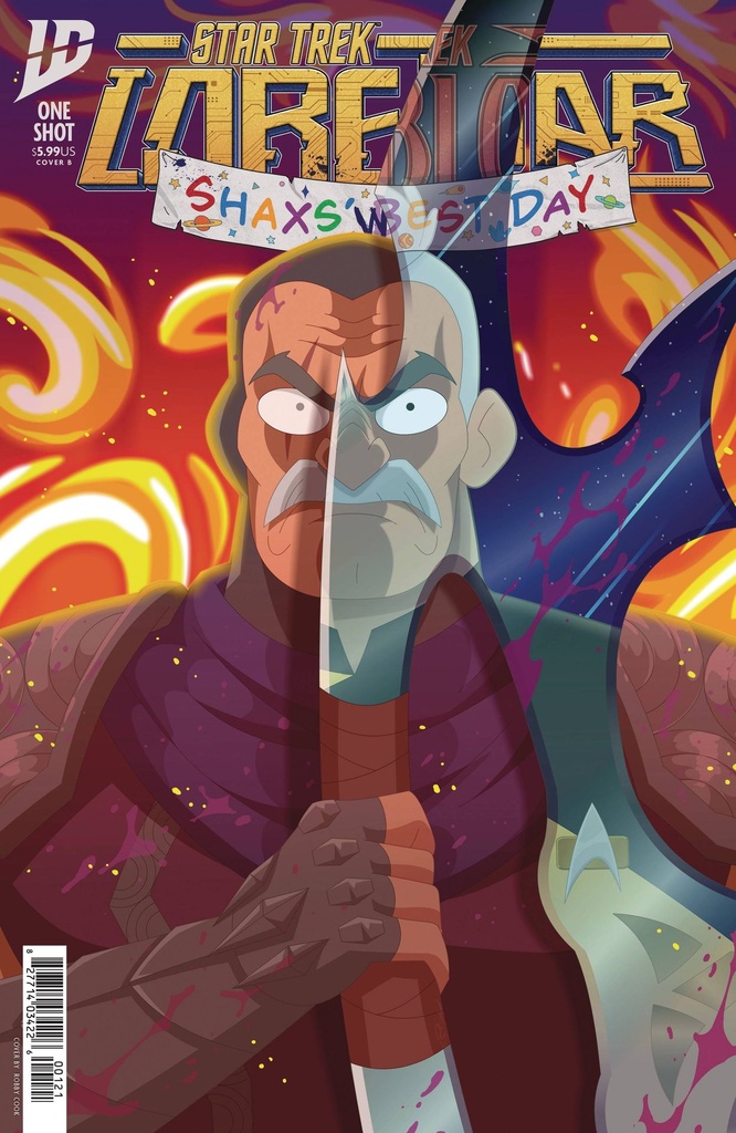 Star Trek: Lore War - Shaxs' Worst Day #1 (Cover B Robby Cook)