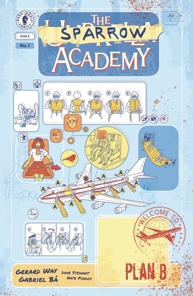 The Umbrella Academy: Plan B #1 (Cover A Gabriel Ba)