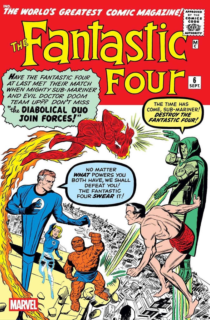 Fantastic Four #6 (Facsimile Edition Foil Variant)