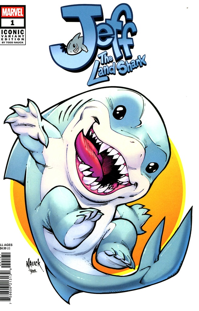 Jeff the Land Shark #1 (Todd Nauck Iconic Variant)