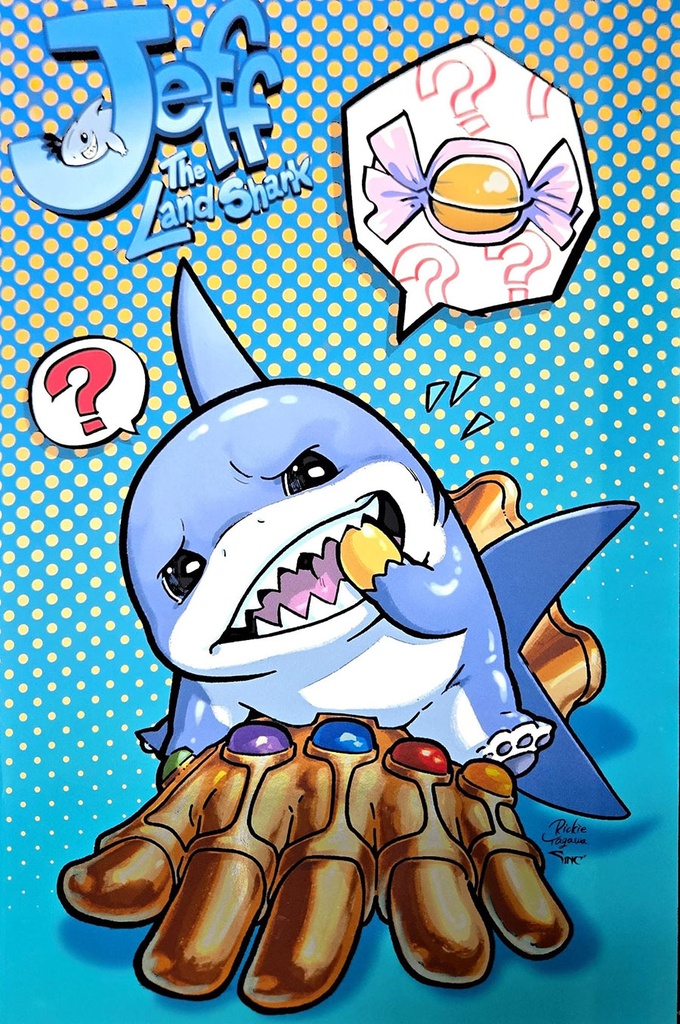 Jeff the Land Shark #1 (Rickie Yagawa Foil Variant)