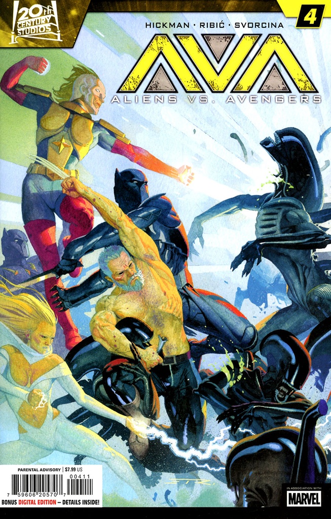 Aliens vs. Avengers #4 of 4