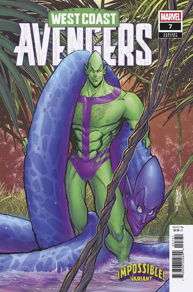 West Coast Avengers #7 (David Baldeon Impossible Variant)