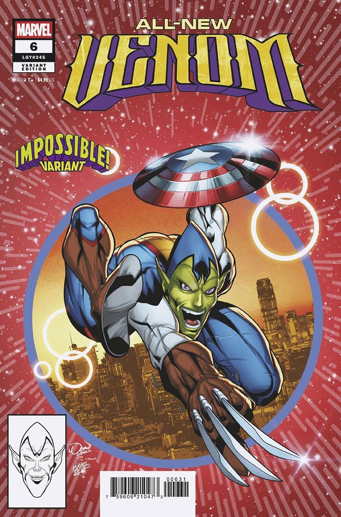All-New Venom #6 (Logan Lubera Impossible Variant)