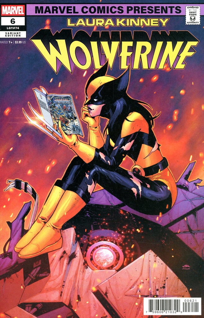 Laura Kinney: Wolverine #6 (Anand Ramcheron Marvel Comics Presents Variant)