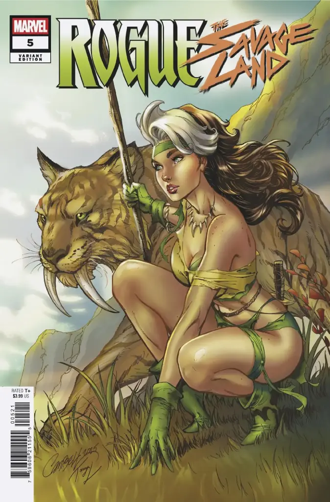 Rogue: The Savage Land #5 of 5 (J Scott Campbell Variant)