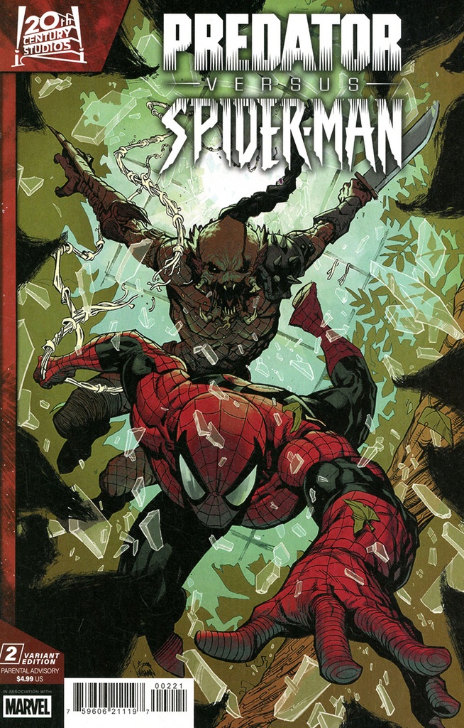 Predator vs. Spider-Man #2 of 4 (Ryan Stegman Variant)