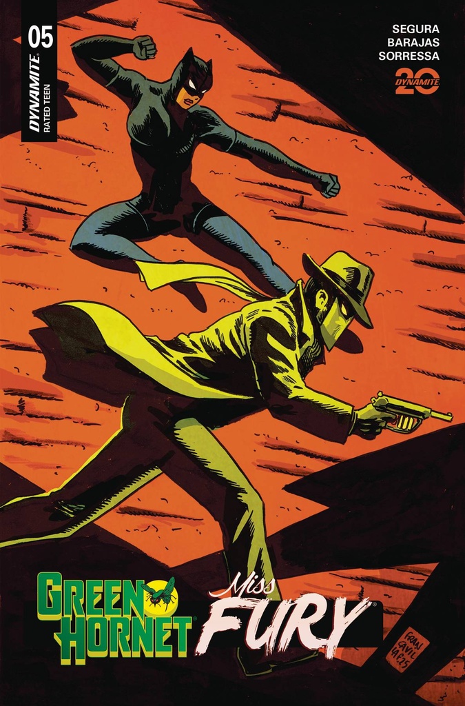 Green Hornet/Miss Fury #5 (Cover A Francesco Francavilla)